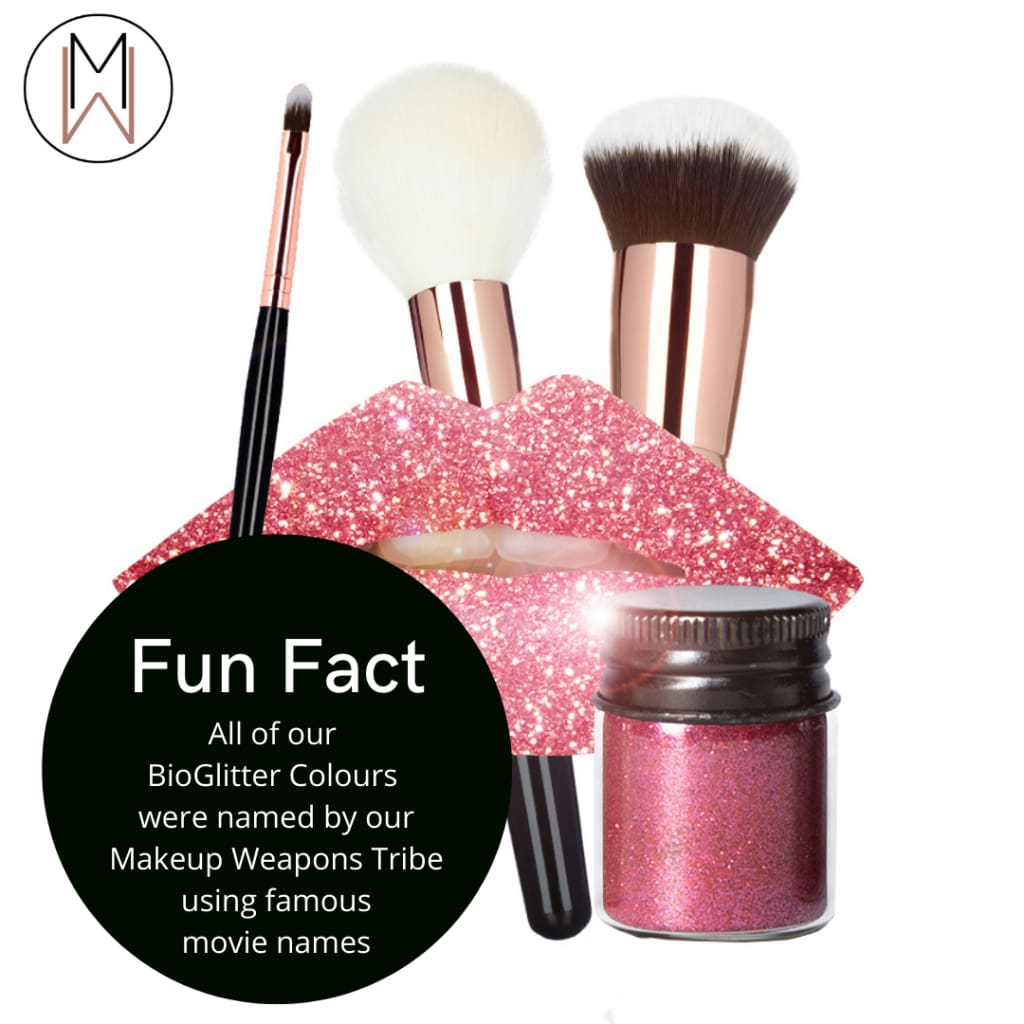 Makeup Weapons Bio Glitter 'As If' Biodegradable Plastic Free